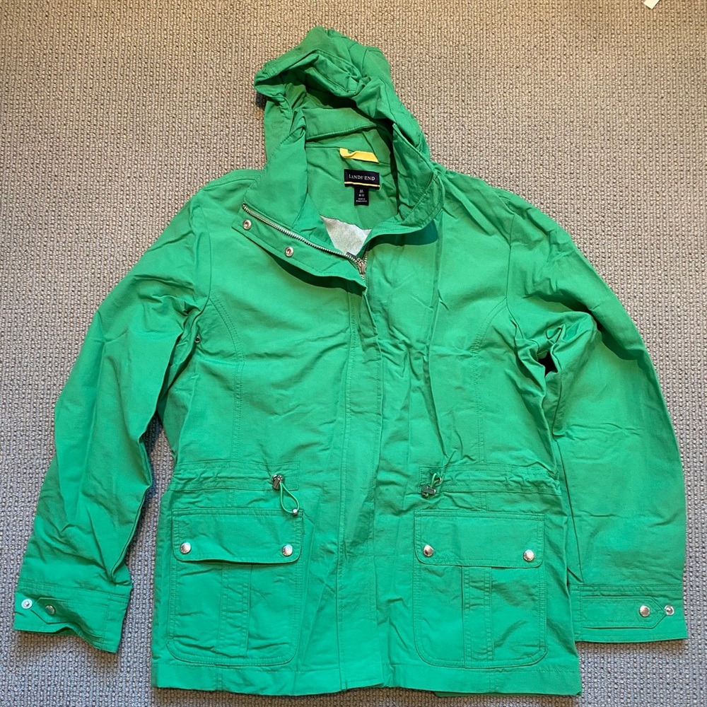 Lands end rain jacket